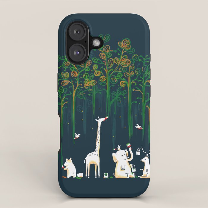 Re-paint the Forest iPhone Case Gallery Image 1