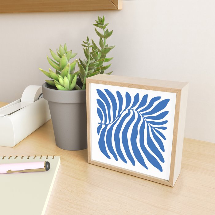 Abstract organic nature plant leaf art Mini Art Print Gallery Image 2