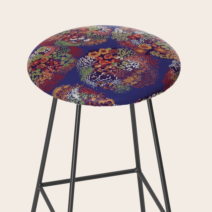 Grandma's Vintage Fabric Stool Gallery Image 2