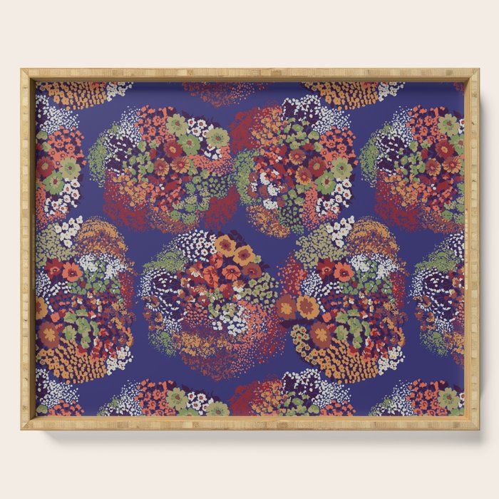 Grandma's Vintage Fabric Serving Tray Gallery Image 1