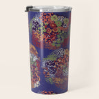 Grandma's Vintage Fabric Travel Mug Gallery Image 3