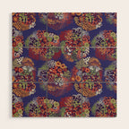 Grandma's Vintage Fabric Wood Wall Art Gallery Image 1