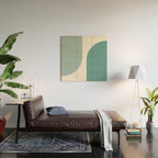 Modern Minimal Arch Abstract XX Wood Wall Art Gallery Image 2