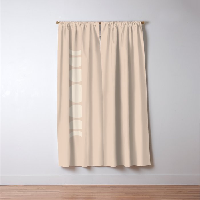 Minimal Moon Phases X Window Curtain Gallery Image 3