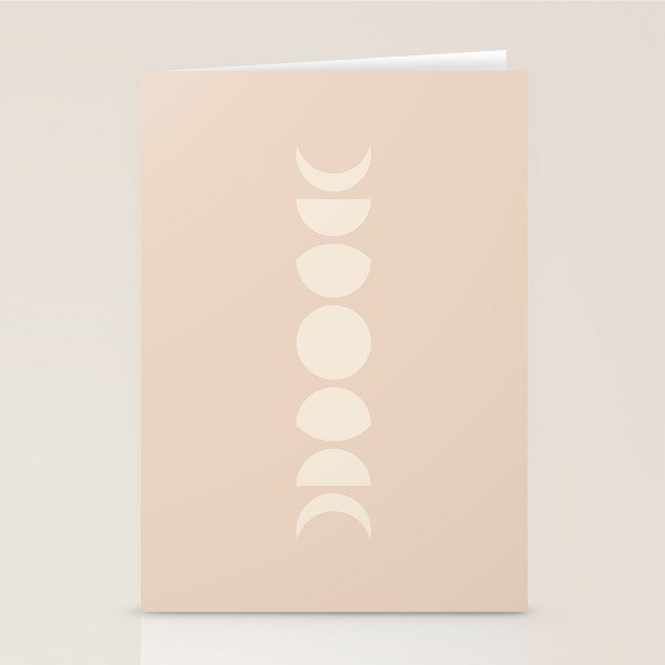 Minimal Moon Phases X Stationery Card Gallery Image 2