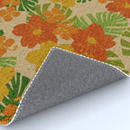 Limahuli Garden Hawaiian Floral Design Rug Gallery Image 4