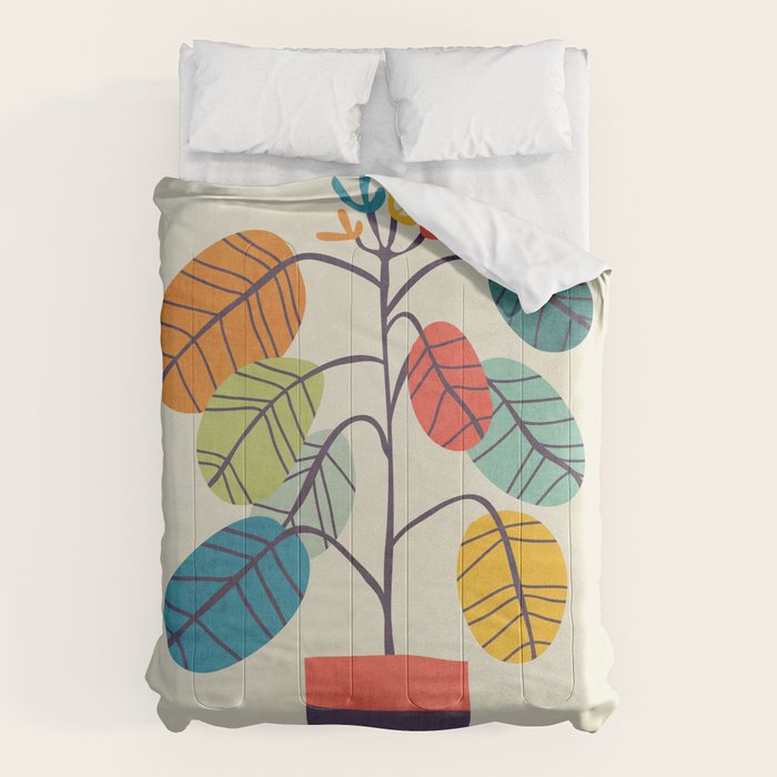 Potted plant 2 Comforter Gallery Image 6