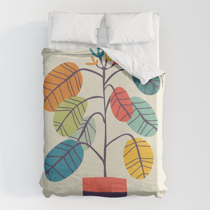 Potted plant 2 Duvet Cover Gallery Image 6