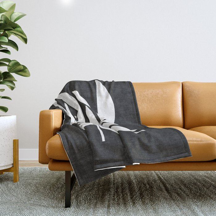Unique Tulip ii Throw Blanket Gallery Image 1
