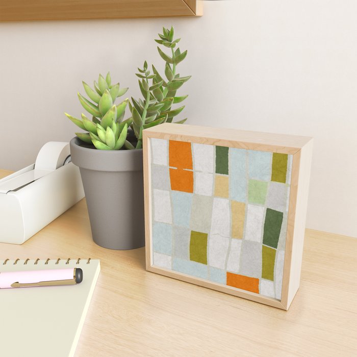 Annecy Geometric Mini Art Print Gallery Image 2