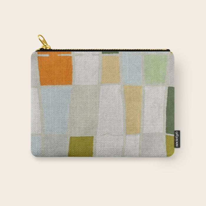 Annecy Geometric Carry All Pouch Gallery Image 1