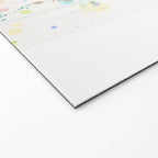 Giraffe Baby Watercolor Welcome Mat Gallery Image 2