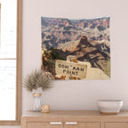 Viewpoint Grand Canyon National Park Arizona Photo | Nature Landscape Print | USA Travel Photography Wall Tapestry Gallery Image 2