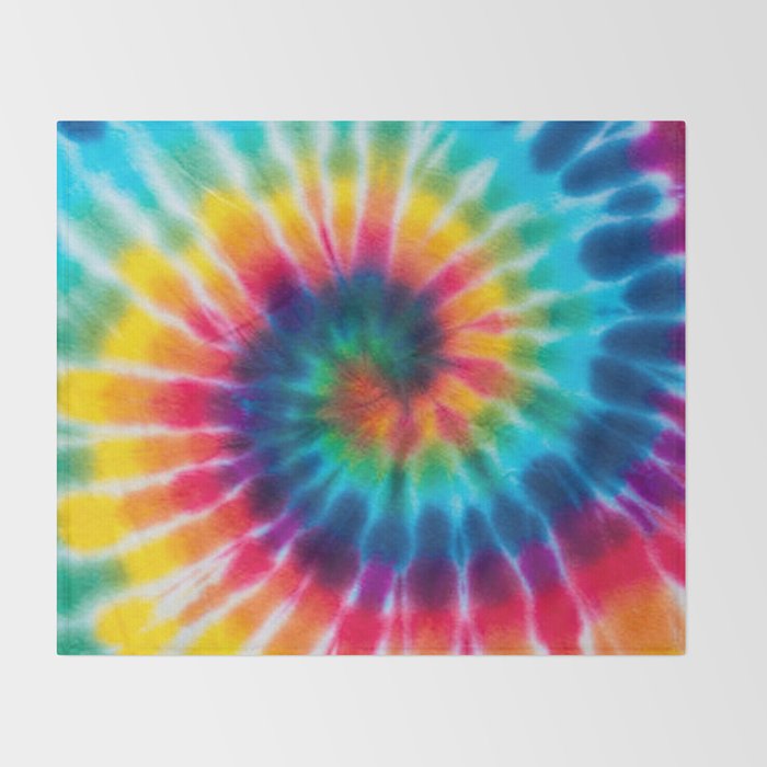 Tie Dye 2 Throw Blanket Gallery Image 2