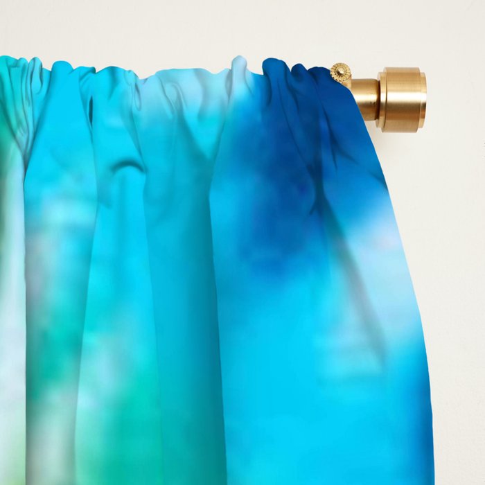 Tie Dye 2 Window Curtain Gallery Image 2
