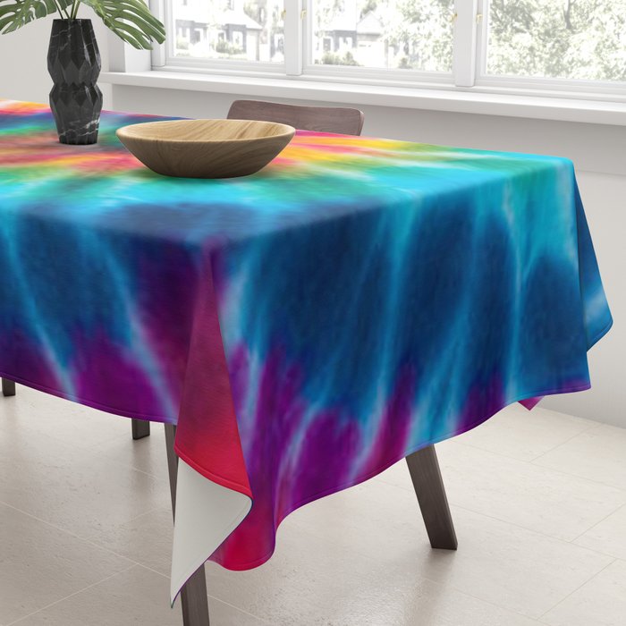 Tie Dye 2 Tablecloth Gallery Image 3