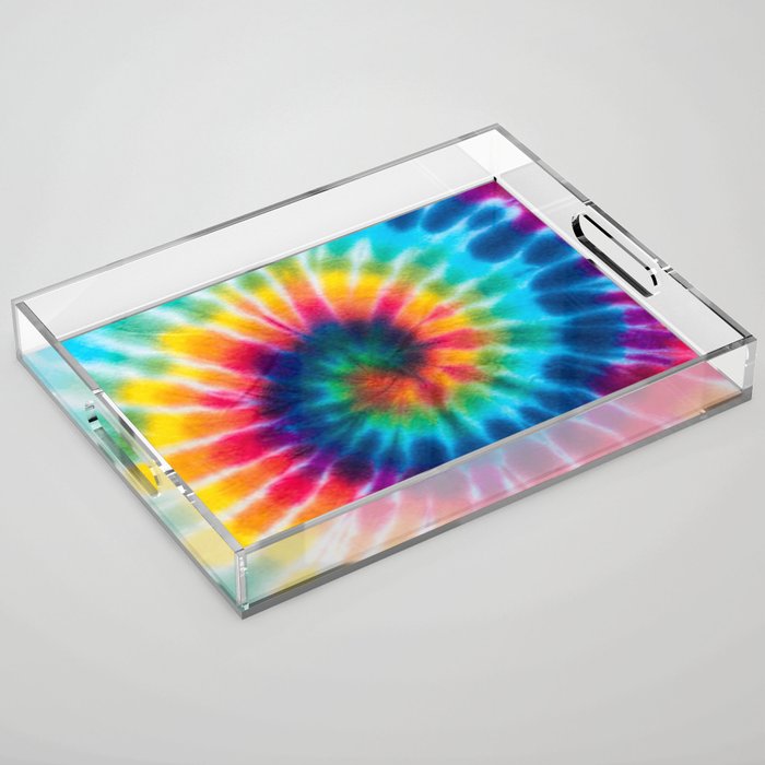 Tie Dye 2 Acrylic Tray Gallery Image 1