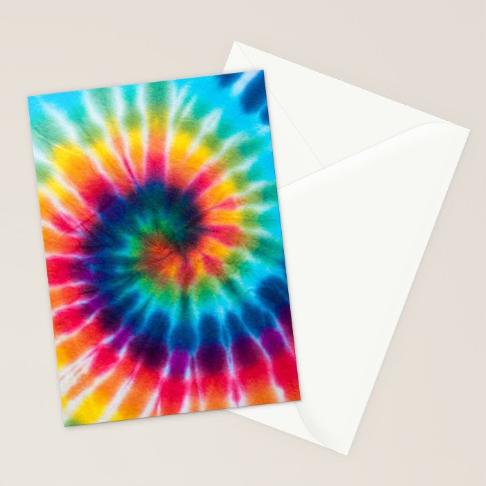 Tie Dye 2 Stationery Card Gallery Image 2