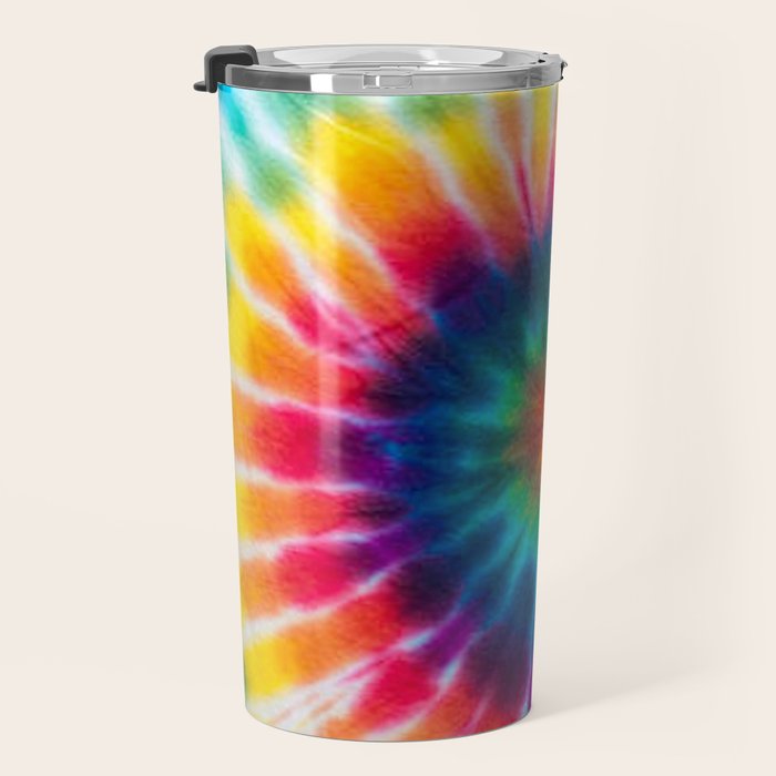 Tie Dye 2 Travel Mug Gallery Image 3