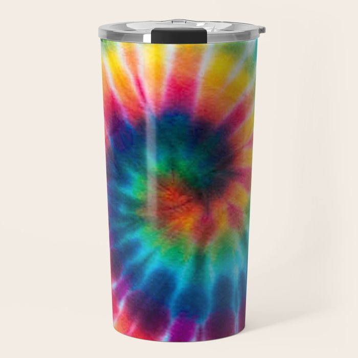 Tie Dye 2 Travel Mug Gallery Image 1