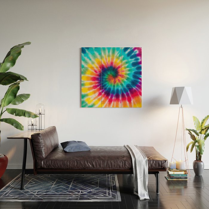 Tie Dye 2 Wood Wall Art Gallery Image 2