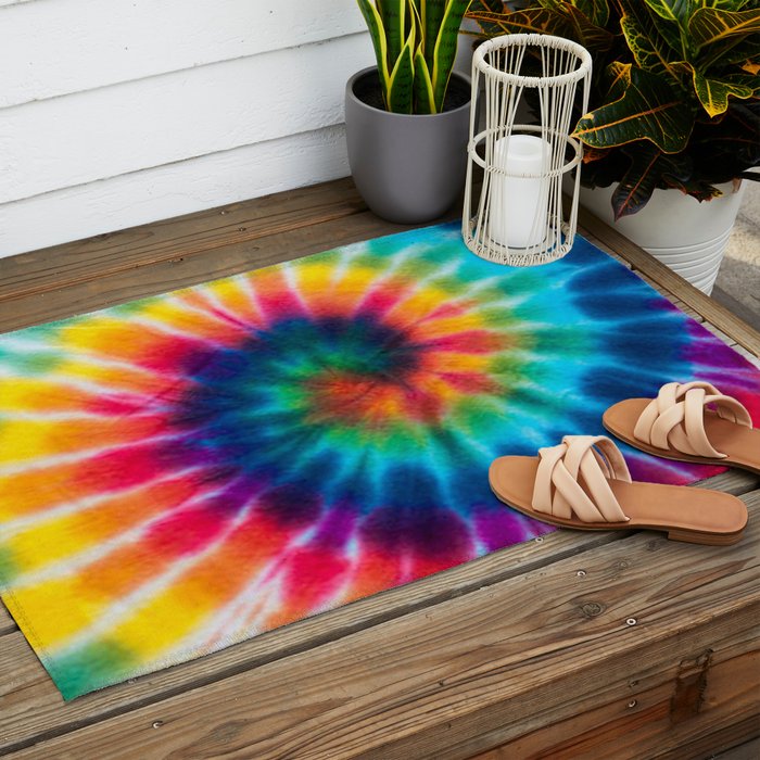 Tie Dye 2 Outdoor Rug Gallery Image 2