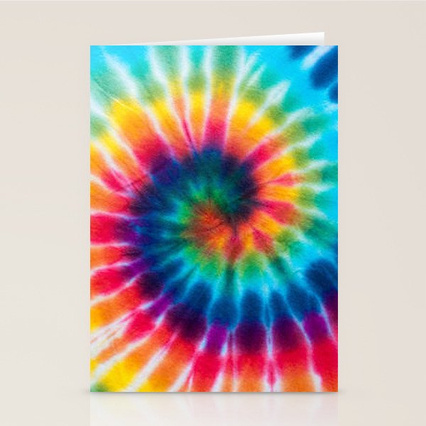 Tie Dye 2 Stationery Card Gallery Image 2