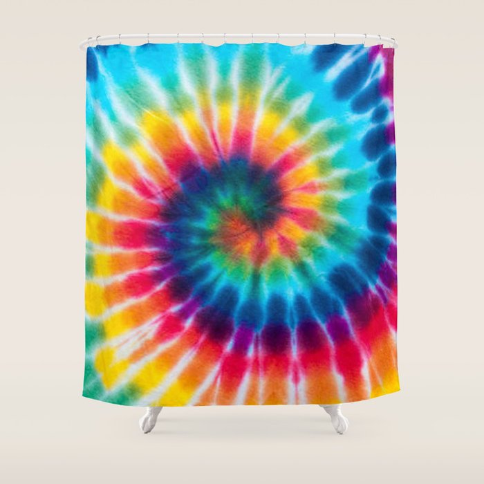 Tie Dye 2 Shower Curtain Gallery Image 1