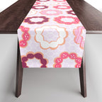 Mochi Donuts Pattern Table Runner Gallery Image 1