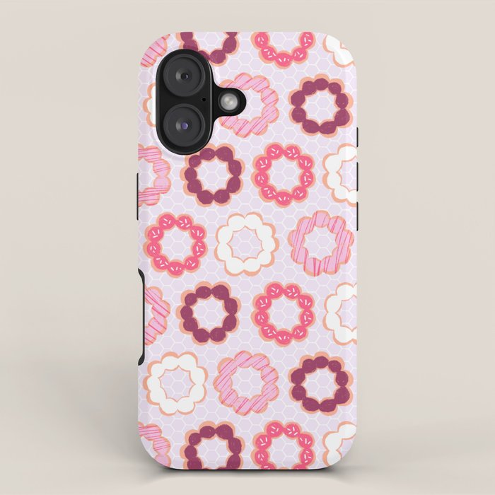 Mochi Donuts Pattern iPhone Case Gallery Image 1