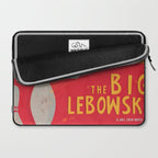The Big Lebowski - Movie Poster, Coen brothers film, Jeff Bridges, John Turturro, bowling Laptop Sleeve Gallery Image 2