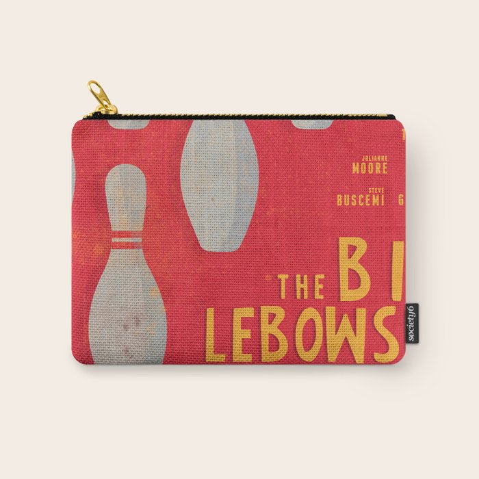 The Big Lebowski - Movie Poster, Coen brothers film, Jeff Bridges, John Turturro, bowling Carry All Pouch Gallery Image 1