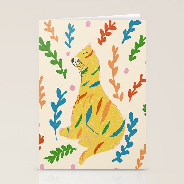 Wild Tiger Stationery Card Gallery Image 2