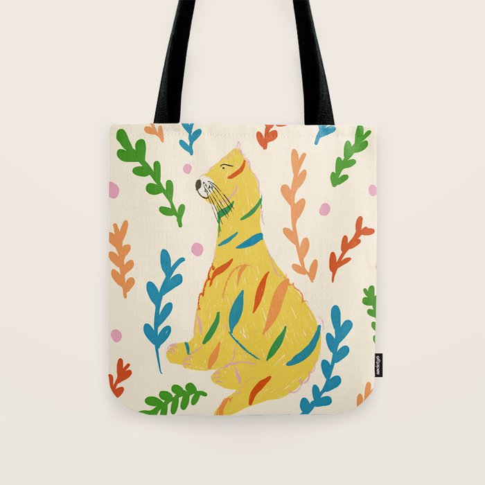 Wild Tiger Tote Bag Gallery Image 1