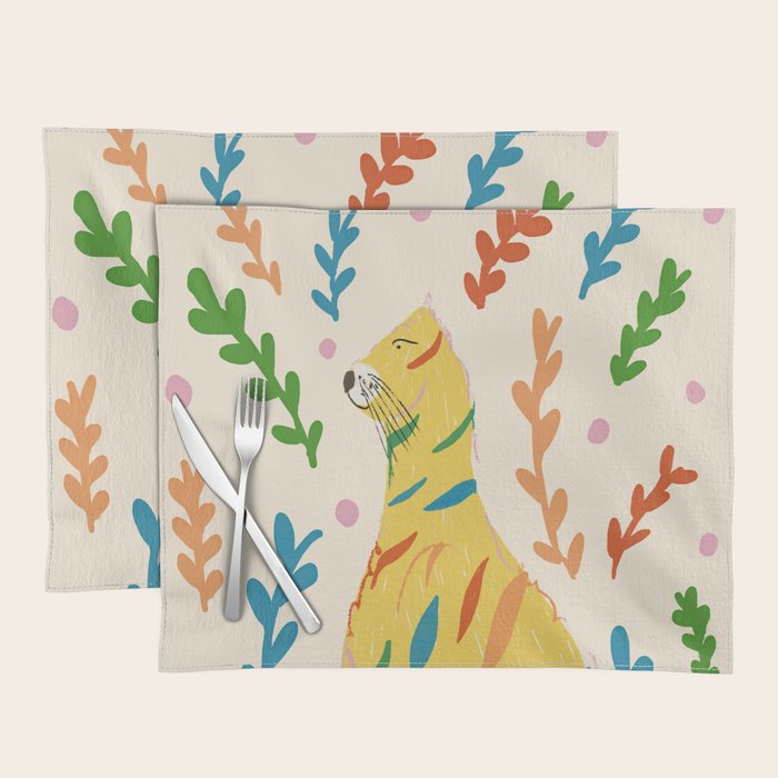 Wild Tiger Placemat Gallery Image 1