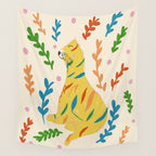 Wild Tiger Wall Tapestry Gallery Image 4