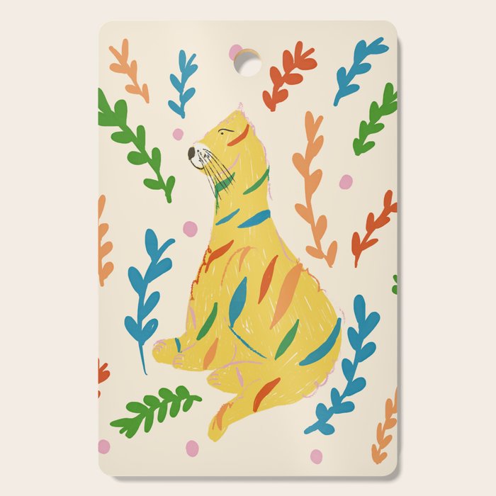 Wild Tiger Cutting Board