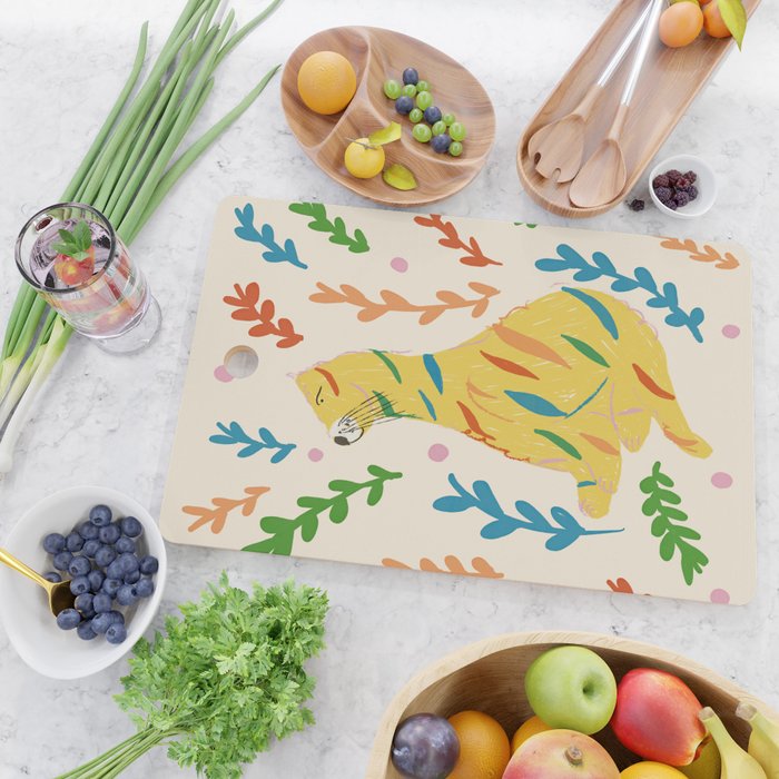 Wild Tiger Cutting Board Gallery Image 2