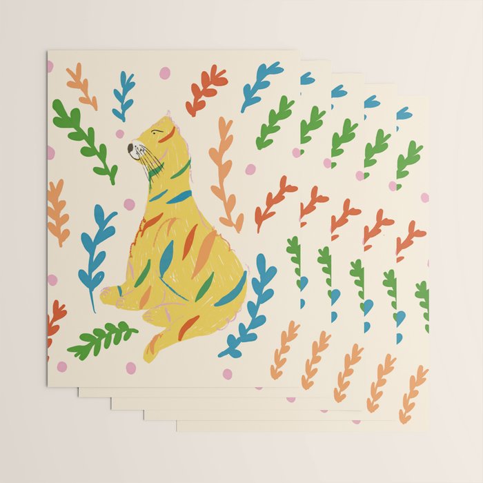 Wild Tiger Wrapping Paper Gallery Image 3