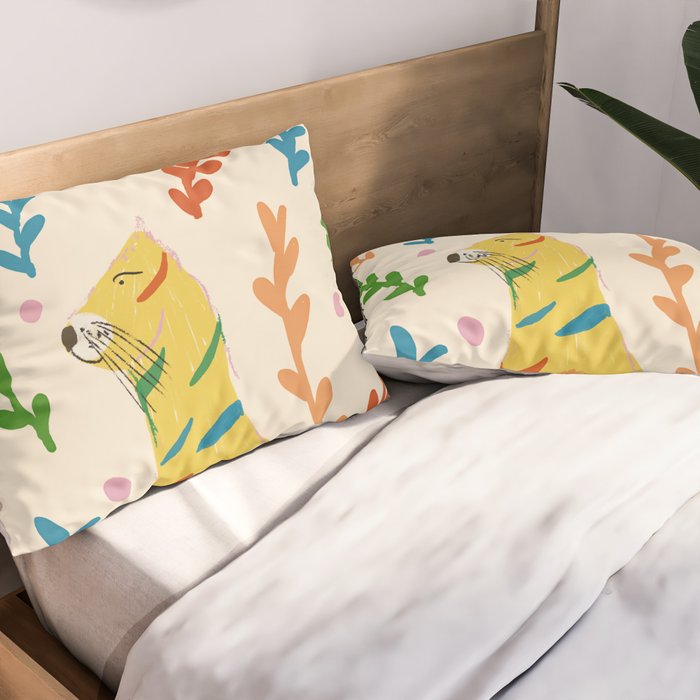 Wild Tiger Pillow Sham Gallery Image 2