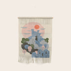 Blue Castle Wall Hanging Gallery Image 1