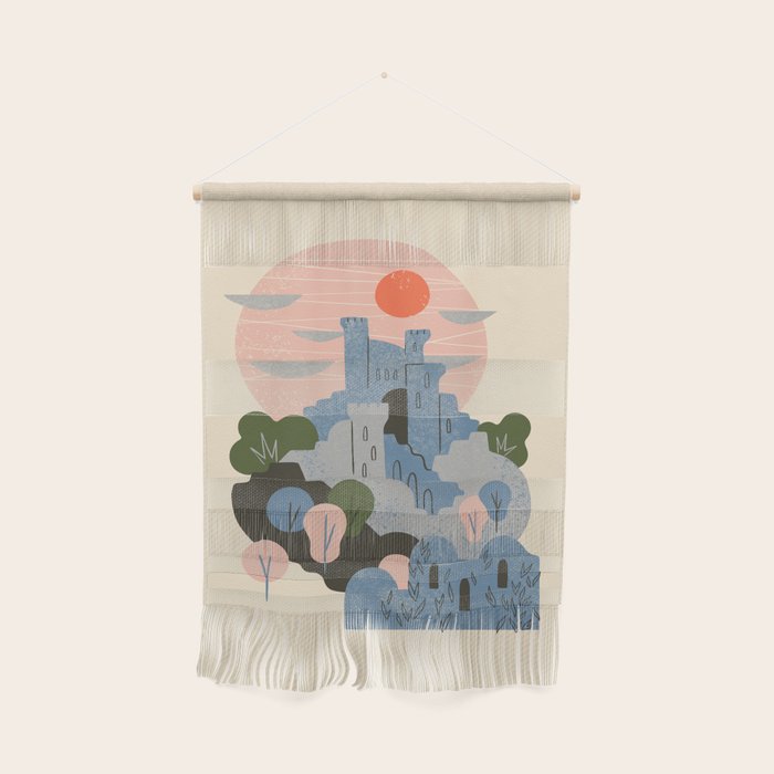 Blue Castle Wall Hanging Gallery Image 1