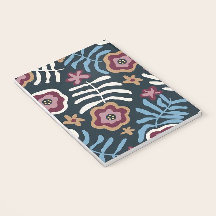Artistic Floral Fantasy Notebook Gallery Image 3