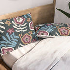 Artistic Floral Fantasy Pillow Sham Gallery Image 2