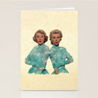 Two Different Faces... (Sisters) Stationery Card Gallery Image 2