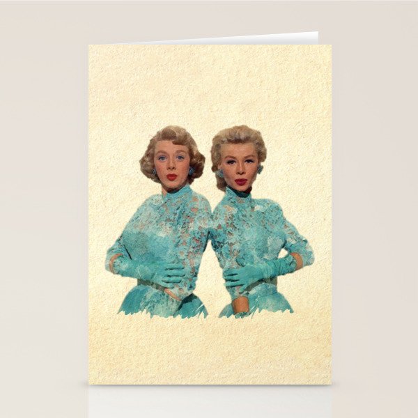 Two Different Faces... (Sisters) Stationery Card Gallery Image 1