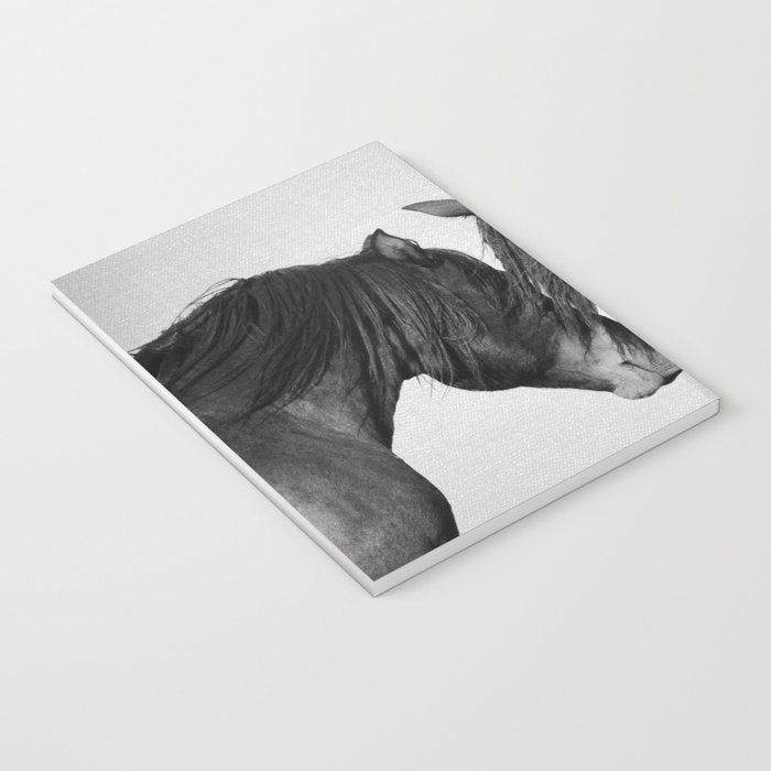 Horses - Black & White 4 Notebook Gallery Image 3