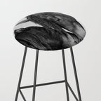 Horses - Black & White 4 Stool Gallery Image 2