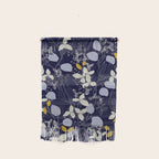 Floral elegance dark summer night Wall Hanging Gallery Image 1