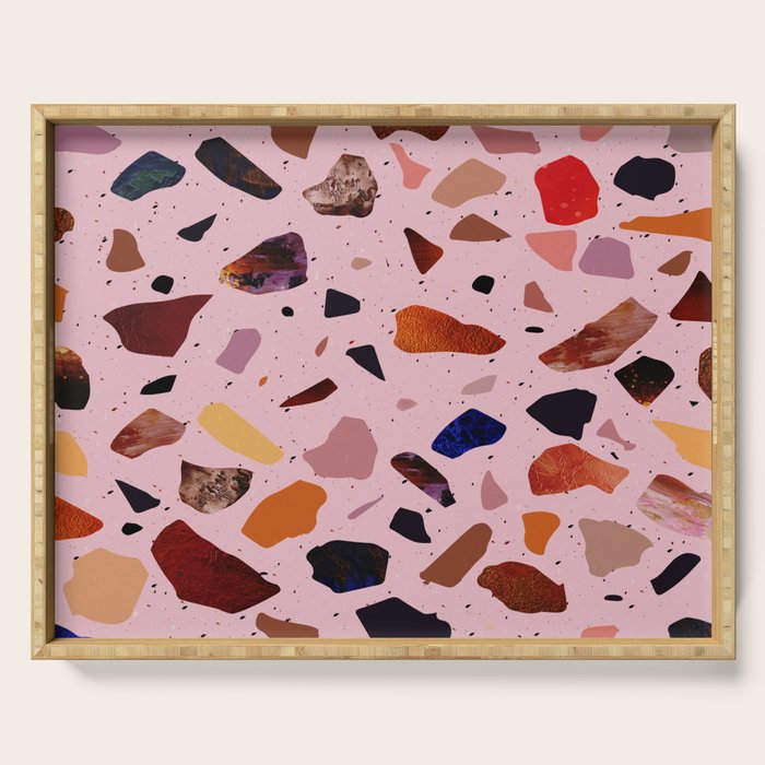 Terrazzo Rosé Serving Tray Gallery Image 1